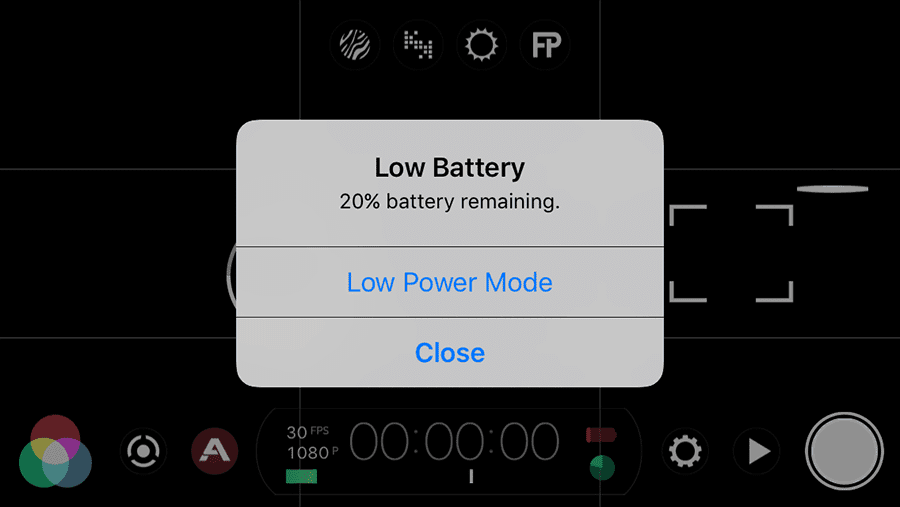how to turn low battery mode off