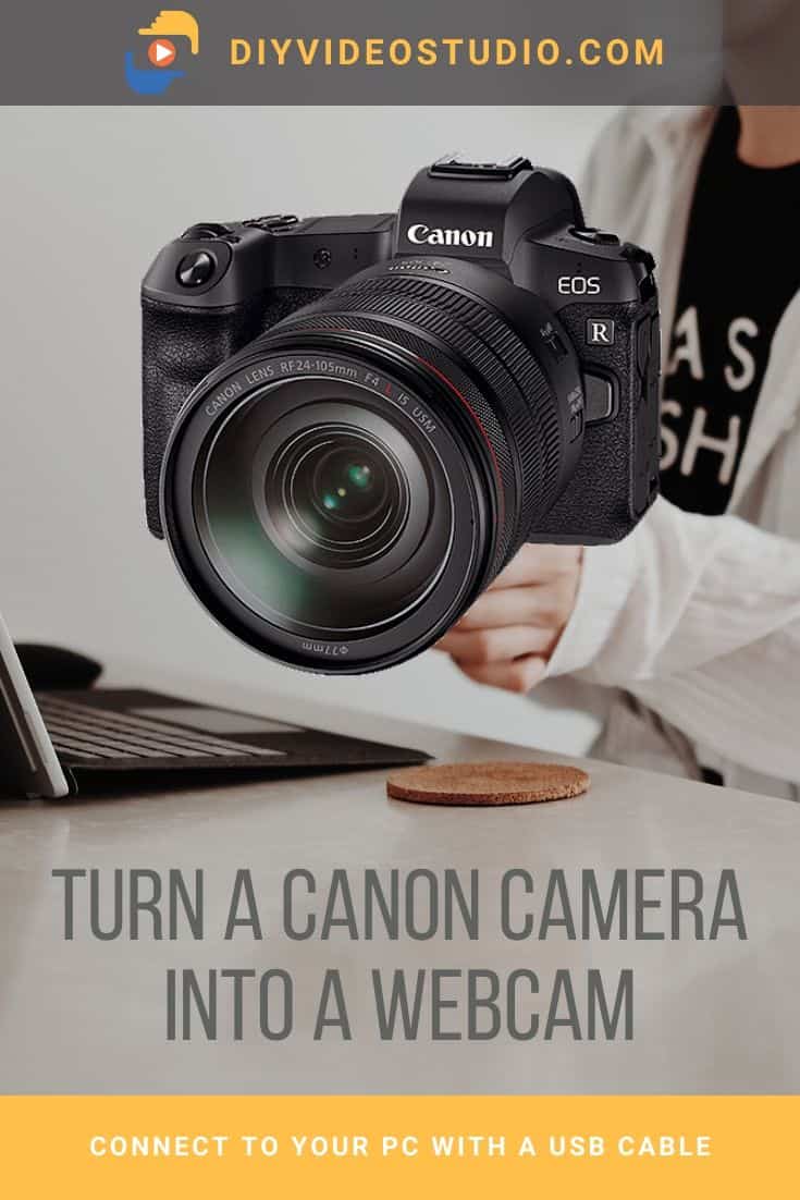 Can I use my Canon camera as a webcam Canon cam Software DIY