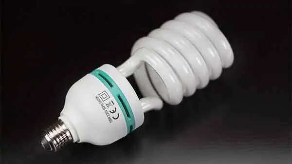 55W CFL light bulb