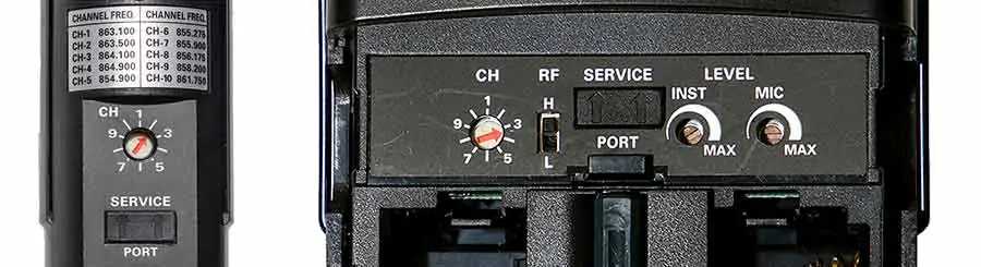 Audio-Technica transmitter tuning