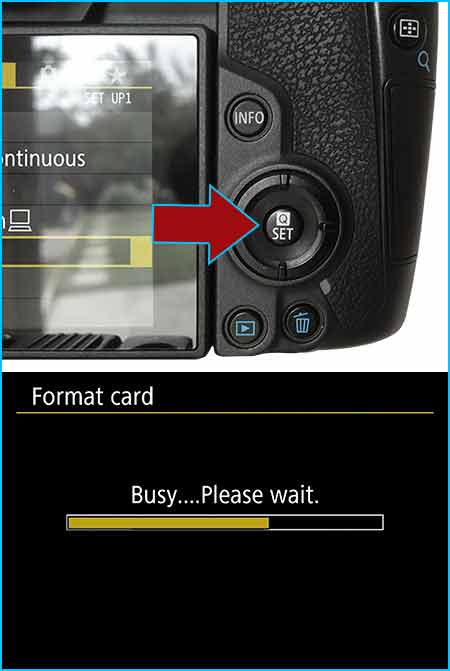 how to format sd card in canon camera how to format sd card in canon camera