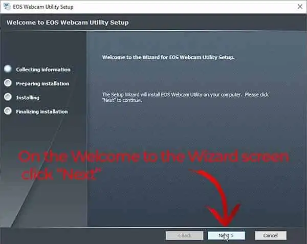 EOS Webcam Utility 1.0 Install 03