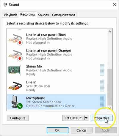 Sound-Recording-Properties