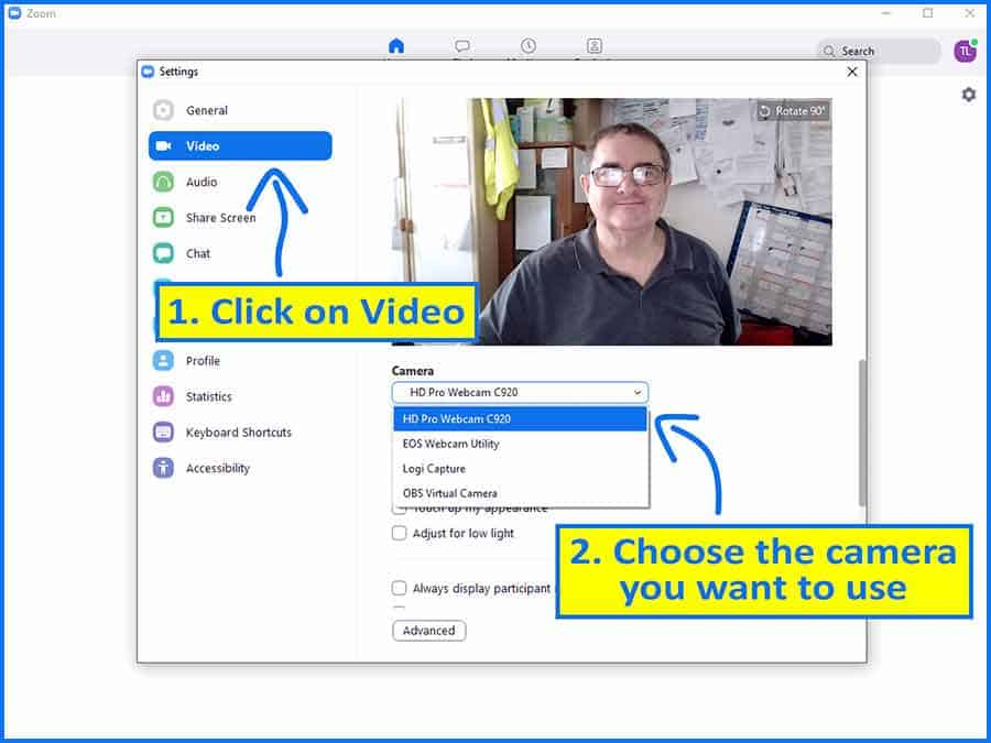 Does my computer have a camera for video conferencing diy video studio
