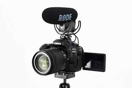 Most video mics are mounted on or next to the camera. However, the quality of your recorded sound will be much better if you mount the mic closer to your speaker's mouth.