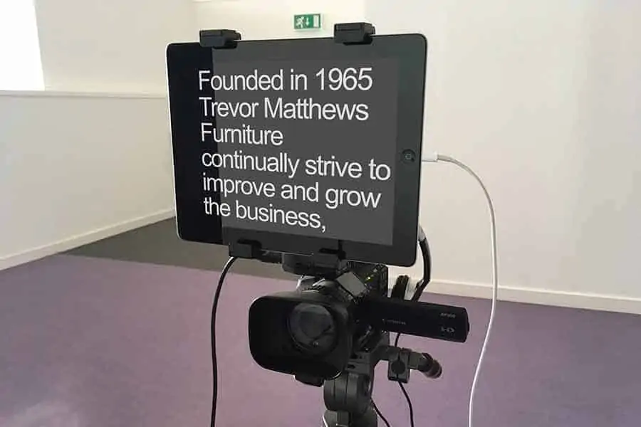 Make more videos - teleprompter