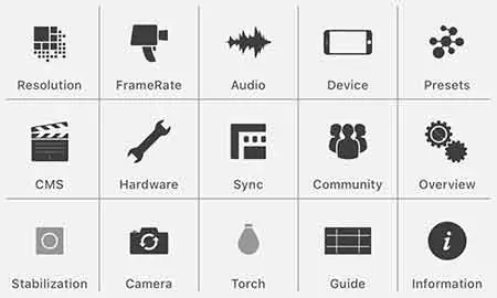 FiLMiC Pro presets A Simple Setup Guide - This is the filmic pro presets control screen