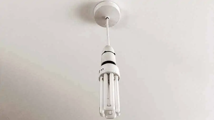 DIY Video Background CFL bulb