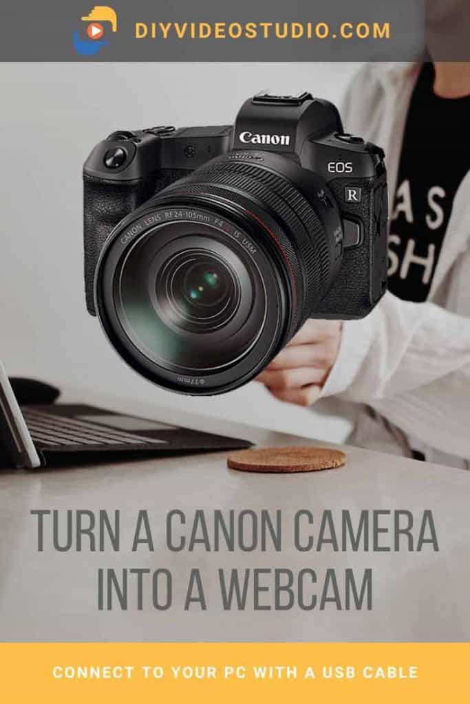Can I use my Canon camera as a webcam Canon cam Software? DIY