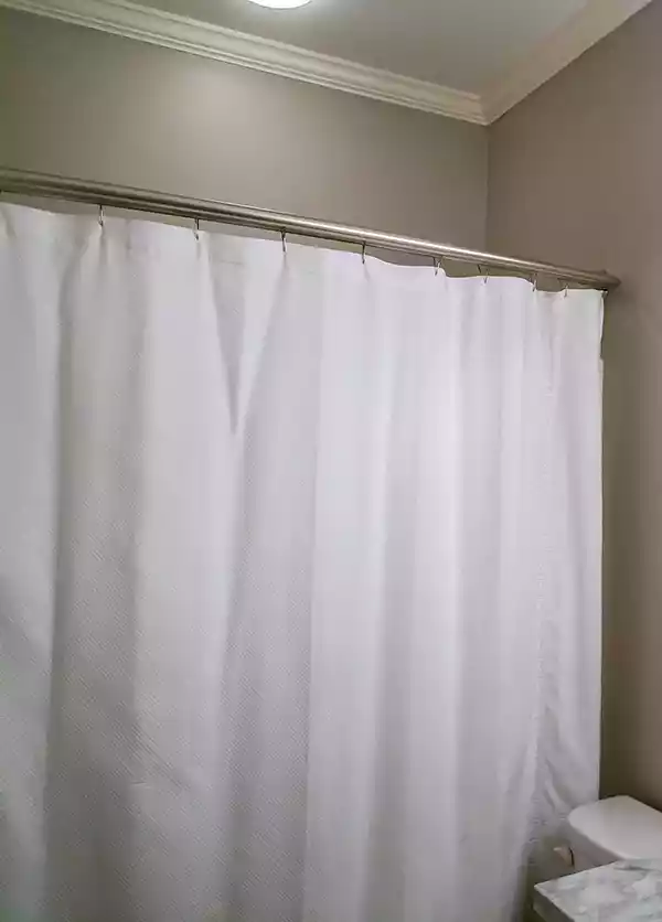 Use a shower curtain as a light modifier