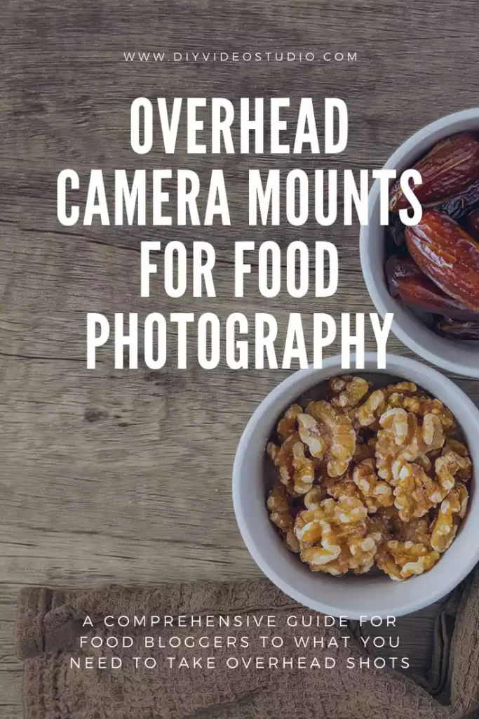 overhead camera mounts for food photography-pin