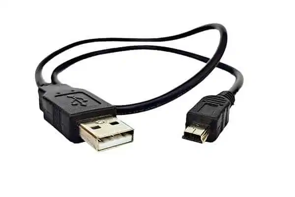 Mini-USB-2-to-USB-A-cable