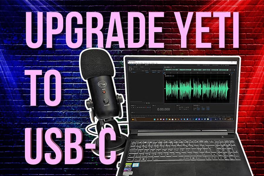 Upgrade your Blue Yeti Microphone to USBC for under 10 DIY Video Studio