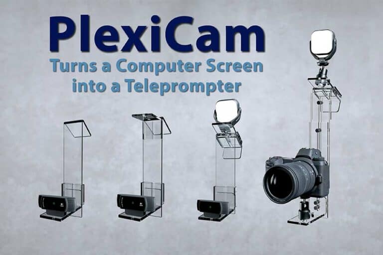 Turn Your Computer into a Teleprompter with a PlexiCam DIY Video Studio