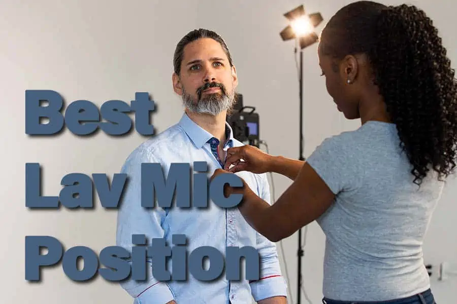 Best lavalier microphone position for good sound featured image