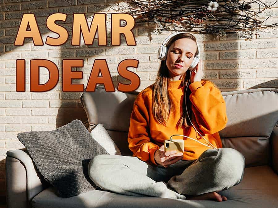 ASMR Ideas for Beginners Triggers list for your first videos DIY