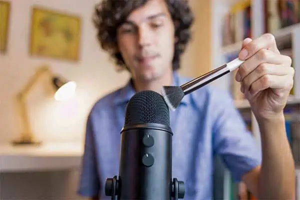 Creating ASMR with a Blue Yeti USB microphone