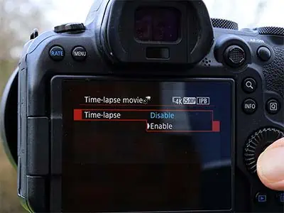 Enabling Time-lapse 