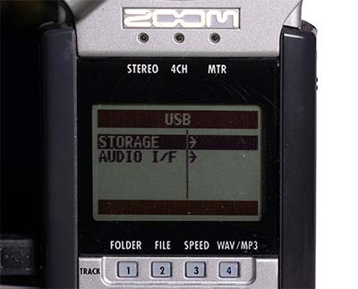 USB screen that the H4n bots to