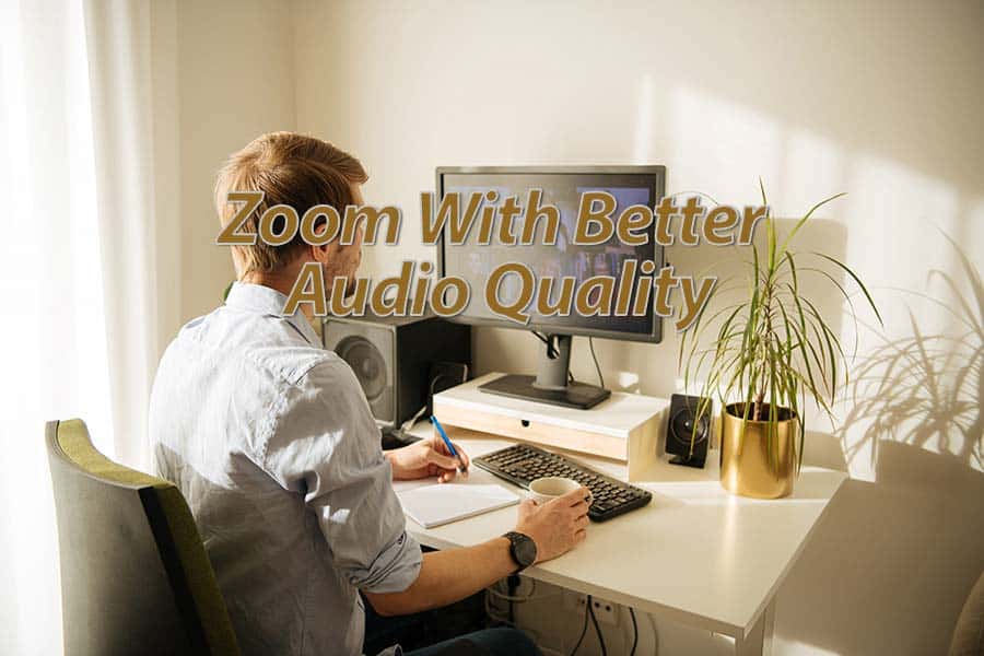 Blue Yeti setup for Zoom Calls DIY Video Studio