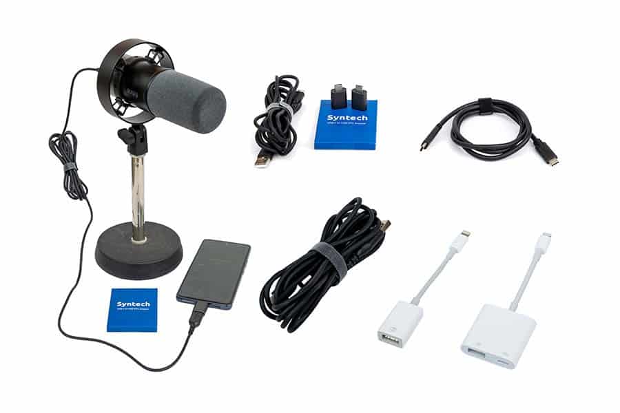 Fifine K688 Microphone setup to Record on a smartphone DIY Video Studio