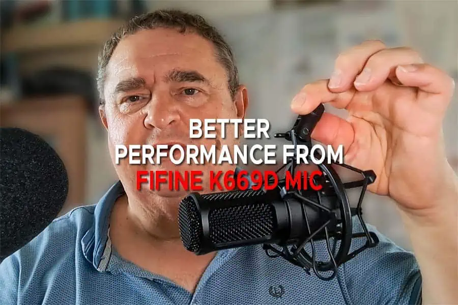 Fifine-K669D-XLR-dynamic-microphone-in-shock-mount