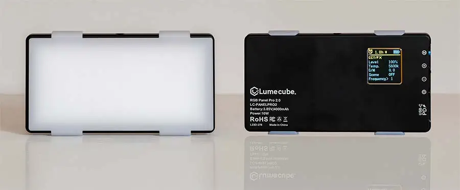 Lume-Cube-Panel-Pro-2-front-and-rear