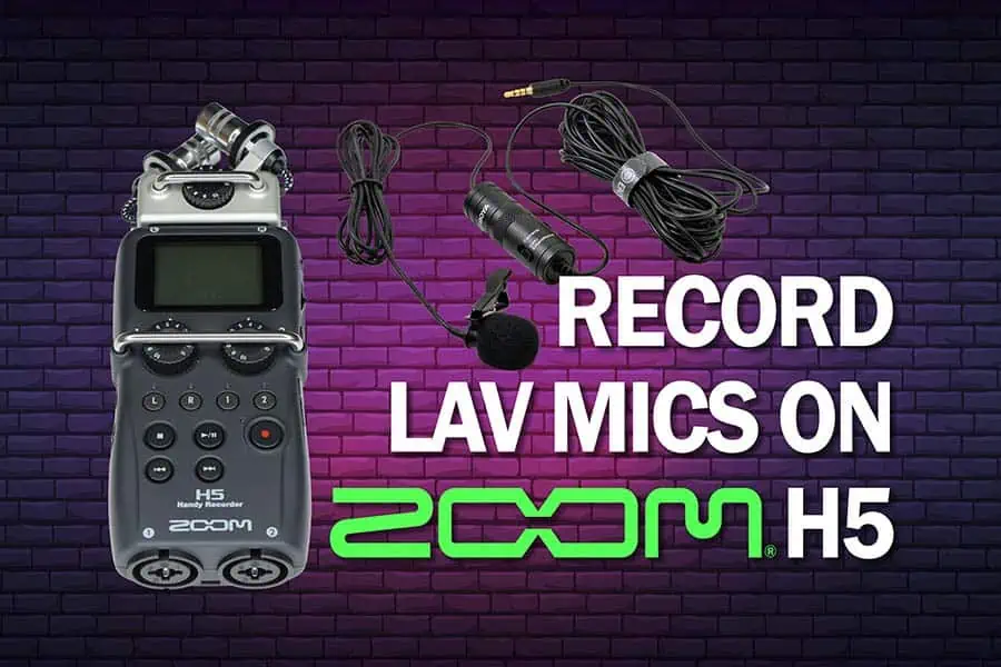 Featured Image for the article - How to Connect and Use Lavalier Mics with a Zoom H5 recorder