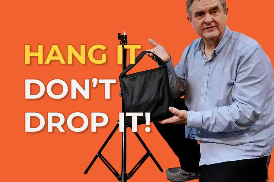 Correct Way to Stabilize Budget Light Stands With Photography Sandbags